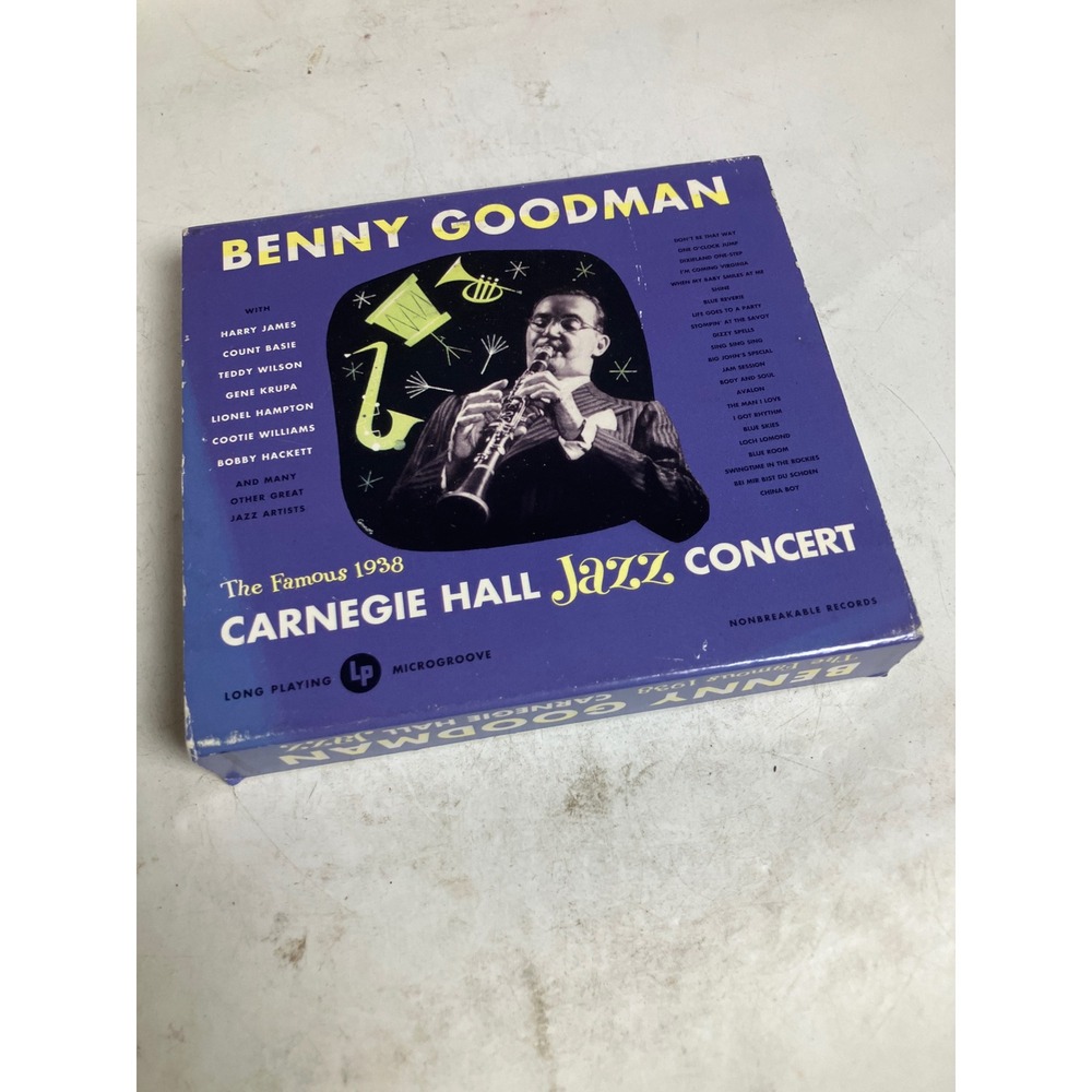 Benny Goodman The‎ Famous 1938 Carnegie Hall Jazz Concert Columbia CD Album